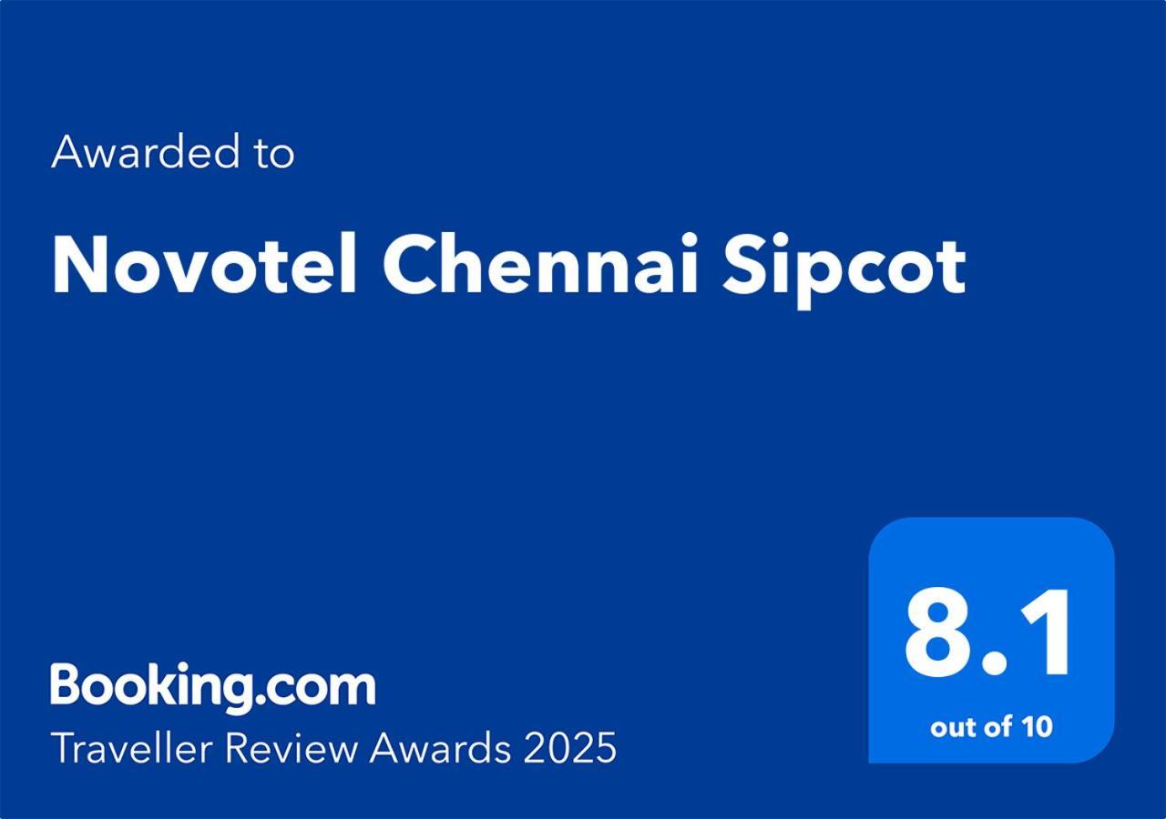 Novotel Chennai Sipcot Экстерьер фото Traveller Review Awards 2025